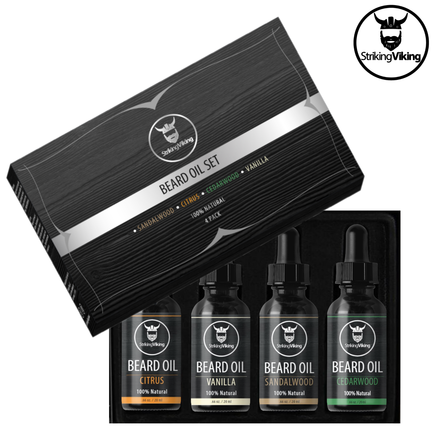 Beard Oil Variety (4 Pack Set)