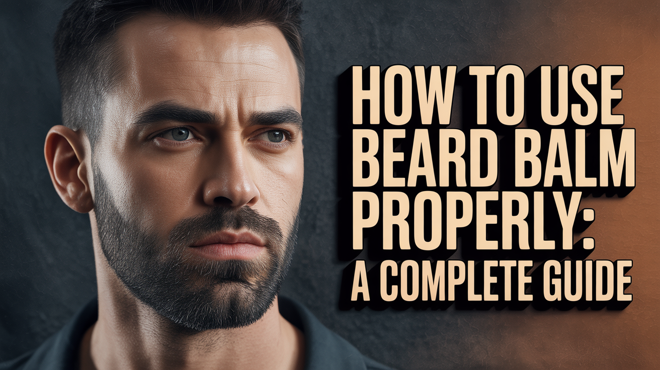 How to Use Beard Balm