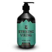 Striking Viking Beard Shampoo with Natural Peppermint & Eucalyptus for Refreshing Beard Care