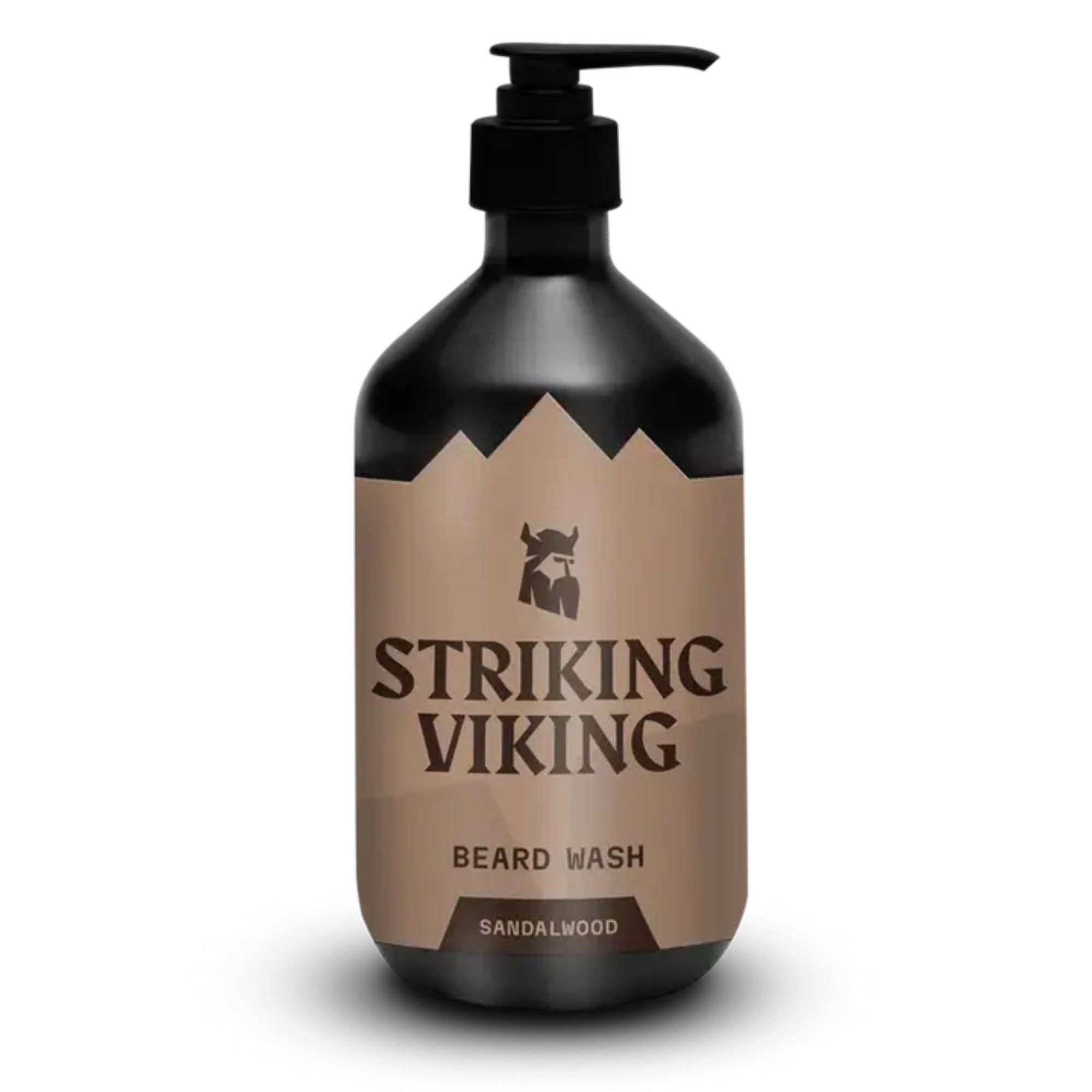 Striking Viking Sandalwood Beard Shampoo for Clean Healthy Soft Beard Care for Men