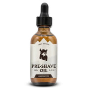 Striking Viking Unscented Pre Shave Oil for Men – Smooth Razor Glide & Skin Protection