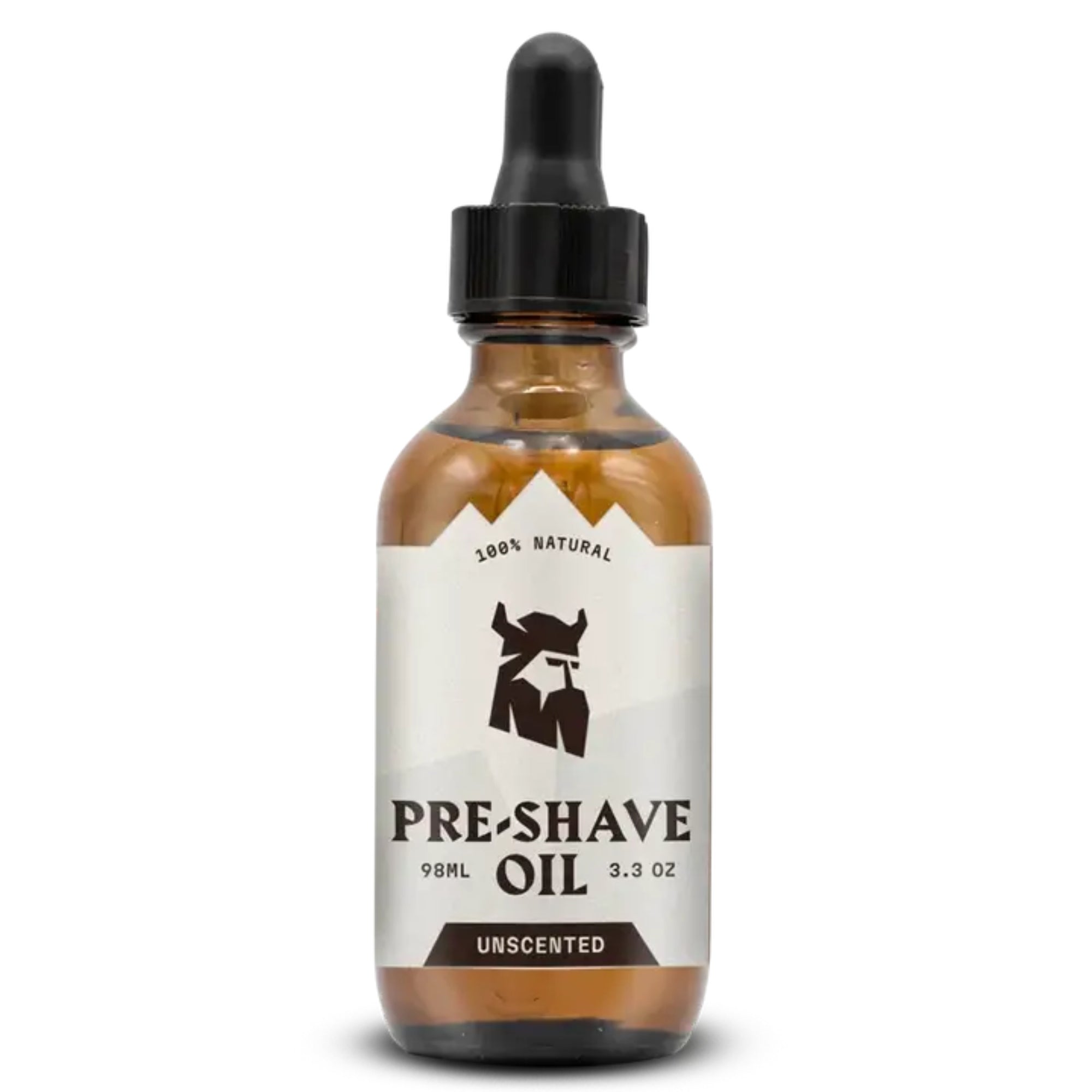 Striking Viking Unscented Pre Shave Oil for Men – Smooth Razor Glide & Skin Protection