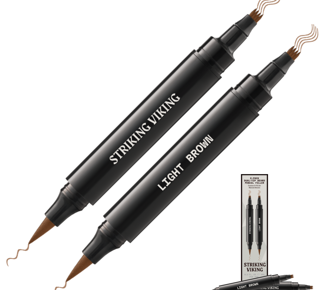 Beard Filler Pen - Dual Tip (2-pack)