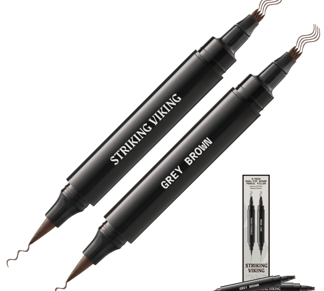 Beard Filler Pen - Dual Tip (2-pack)