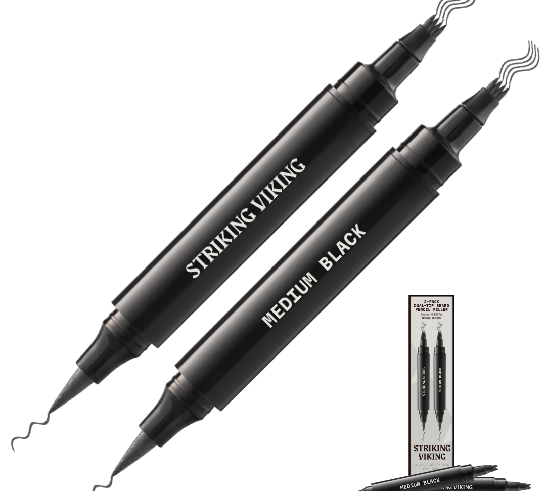 Beard Filler Pen - Dual Tip (2-pack)