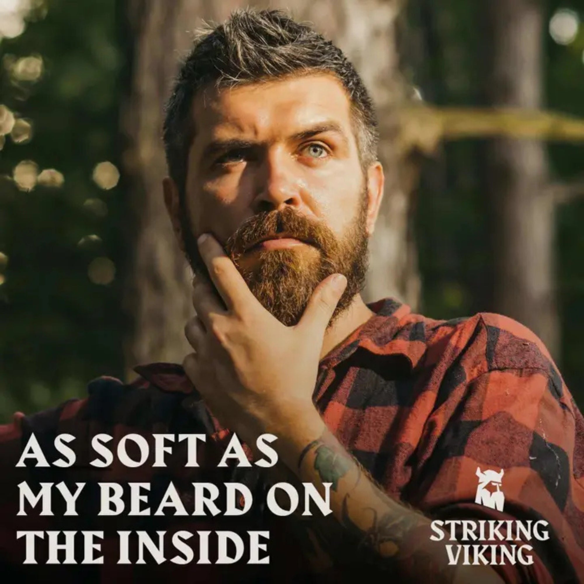 Striking Viking Vanilla Beard Oil with Natural Organic Oils for Soft Healthy Beard Care