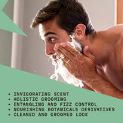 Striking Viking Tea Tree & Biotin Beard Shampoo for Clean Healthy Soft Beard Care for Men