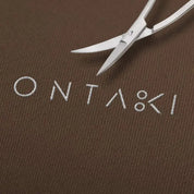 ONTAKI Curved Fabric Scissors 6.5 Inch – German Stainless Steel Embroidery Scissors