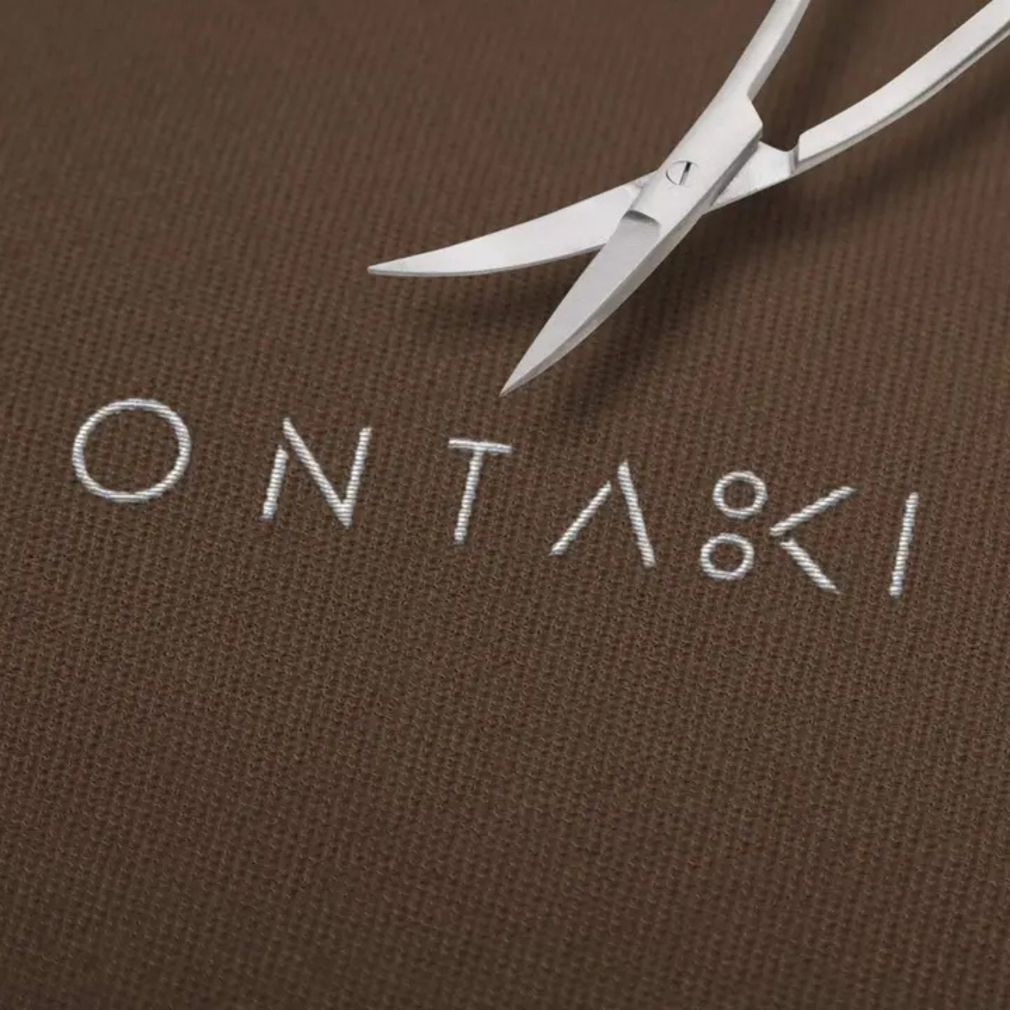 ONTAKI Curved Fabric Scissors 6.5 Inch – German Stainless Steel Embroidery Scissors
