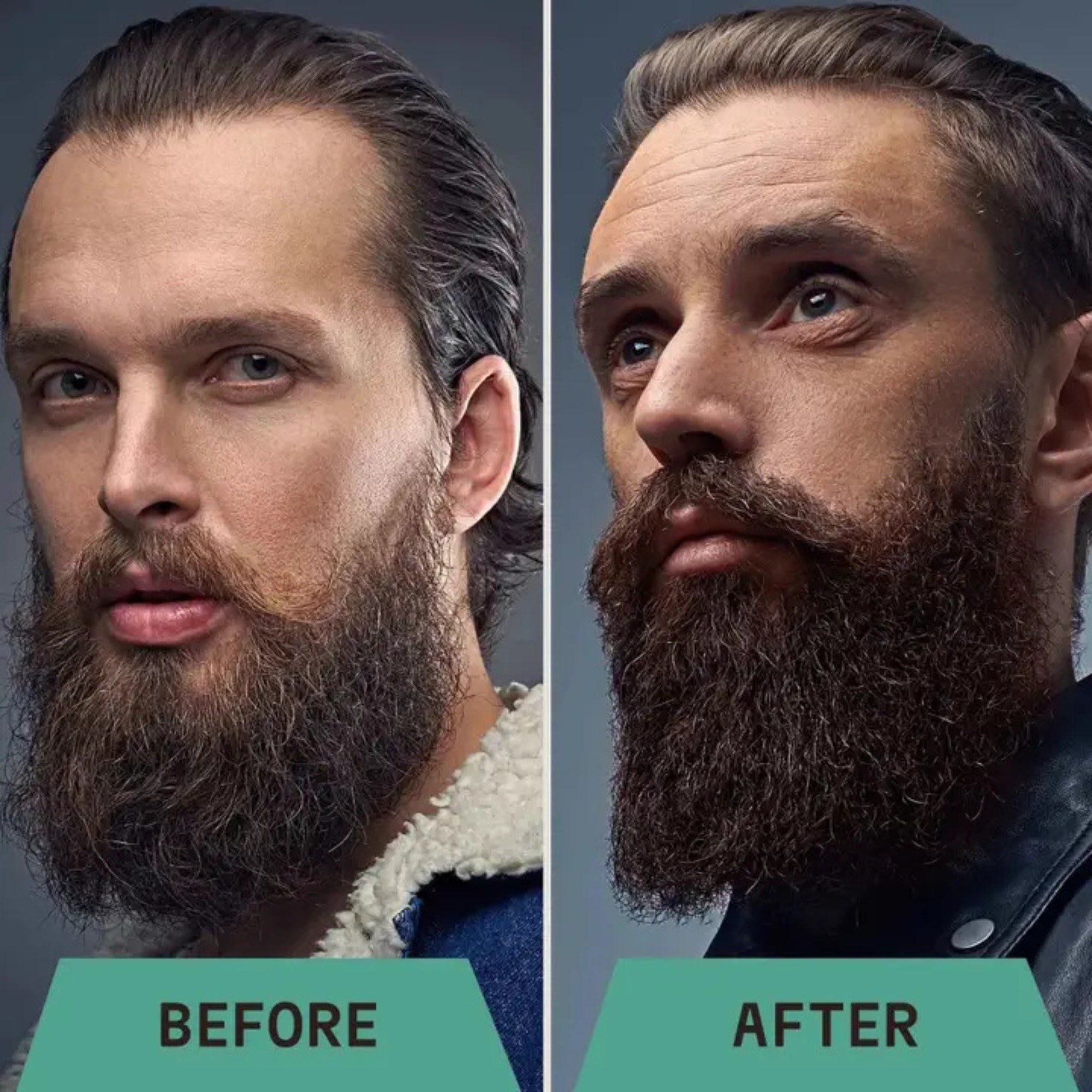 Striking Viking Beard Shampoo with Natural Peppermint & Eucalyptus for Refreshing Beard Care
