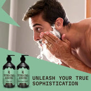 Striking Viking Tea Tree & Biotin Beard Shampoo & Conditioner Set for Healthy Beard Care