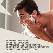 Striking Viking Tea Tree & Biotin Beard Wash Cologne for Clean Fresh Healthy Beard Care