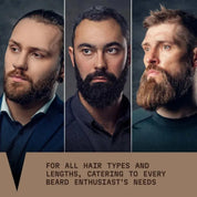 Striking Viking Sandalwood Beard Shampoo & Conditioner Set – Hydrating Beard Care for Men