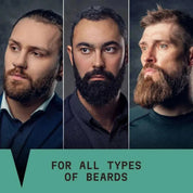 Striking Viking Beard Shampoo with Natural Peppermint & Eucalyptus for Refreshing Beard Care