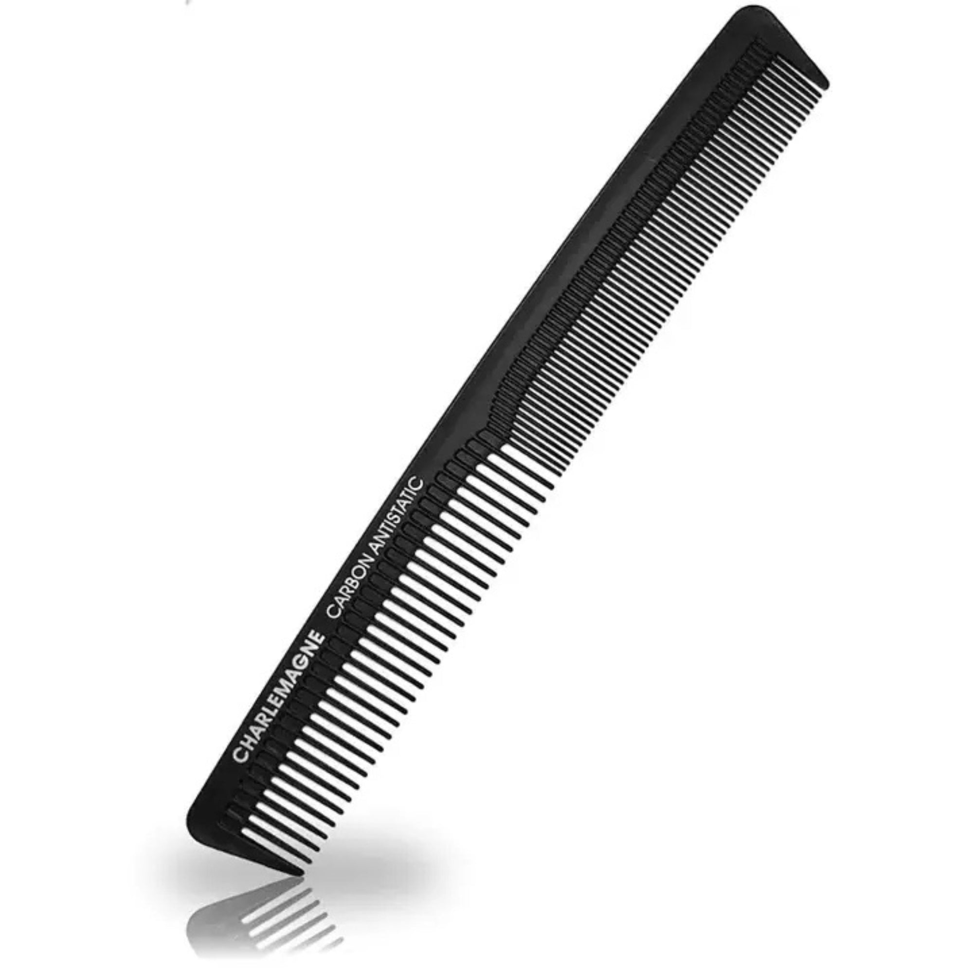 Charlemagne Carbon Hair Comb for Men – Professional Heat-Resistant Styling & Detangling Comb