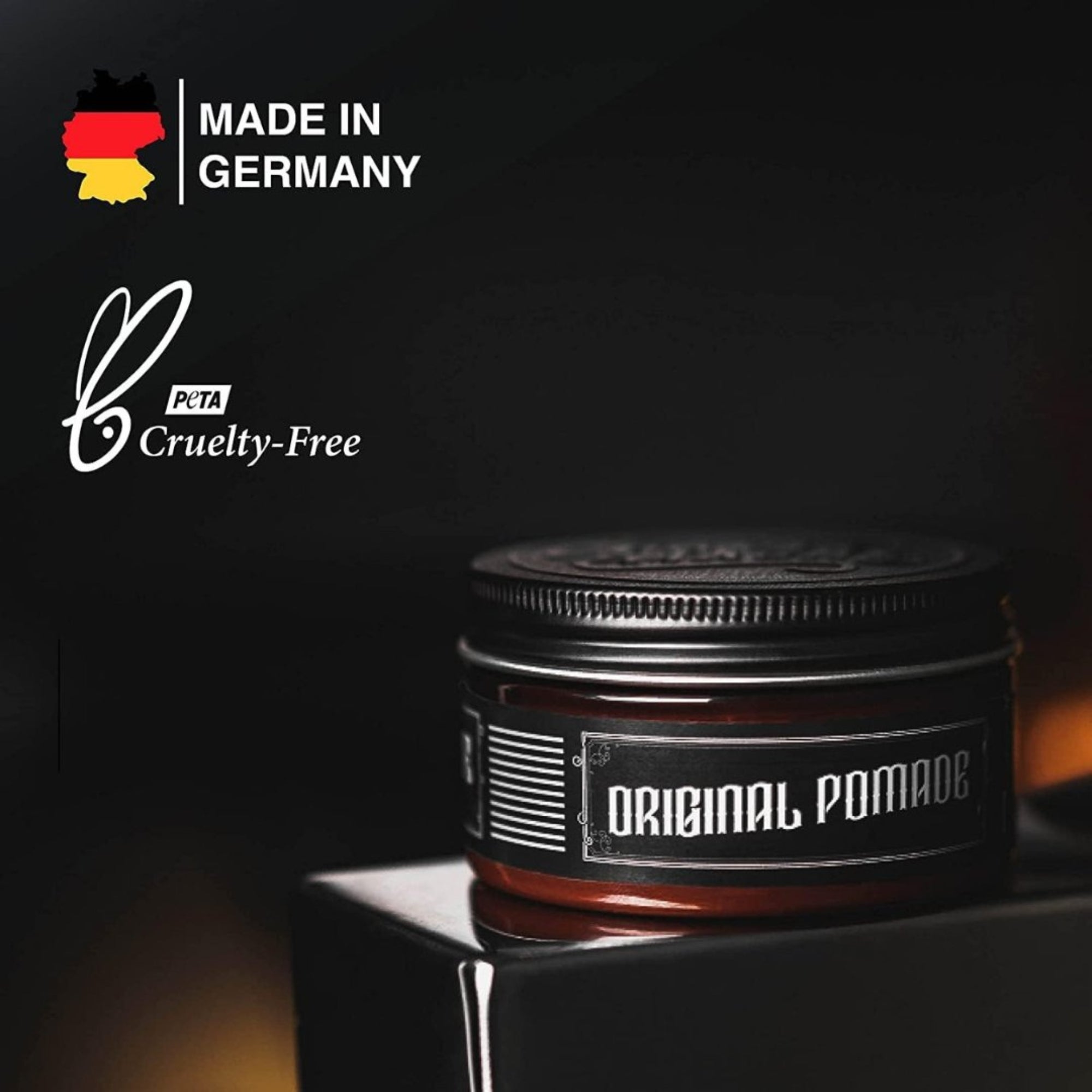 Charlemagne Original Hair Pomade for Men – Strong Hold Water-Based Styling Pomade 100ml