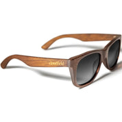 Cloudfield Unisex Polarized oakwood bamboo sunglasses with UV protection and polarized lenses