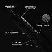 Hair Comb - Carbon Anti-Static - Black