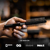 Round Hair Brush - Black