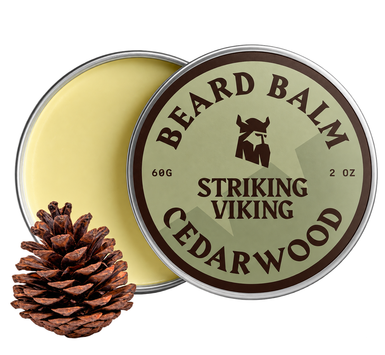 Striking Viking Cedarwood Beard Balm