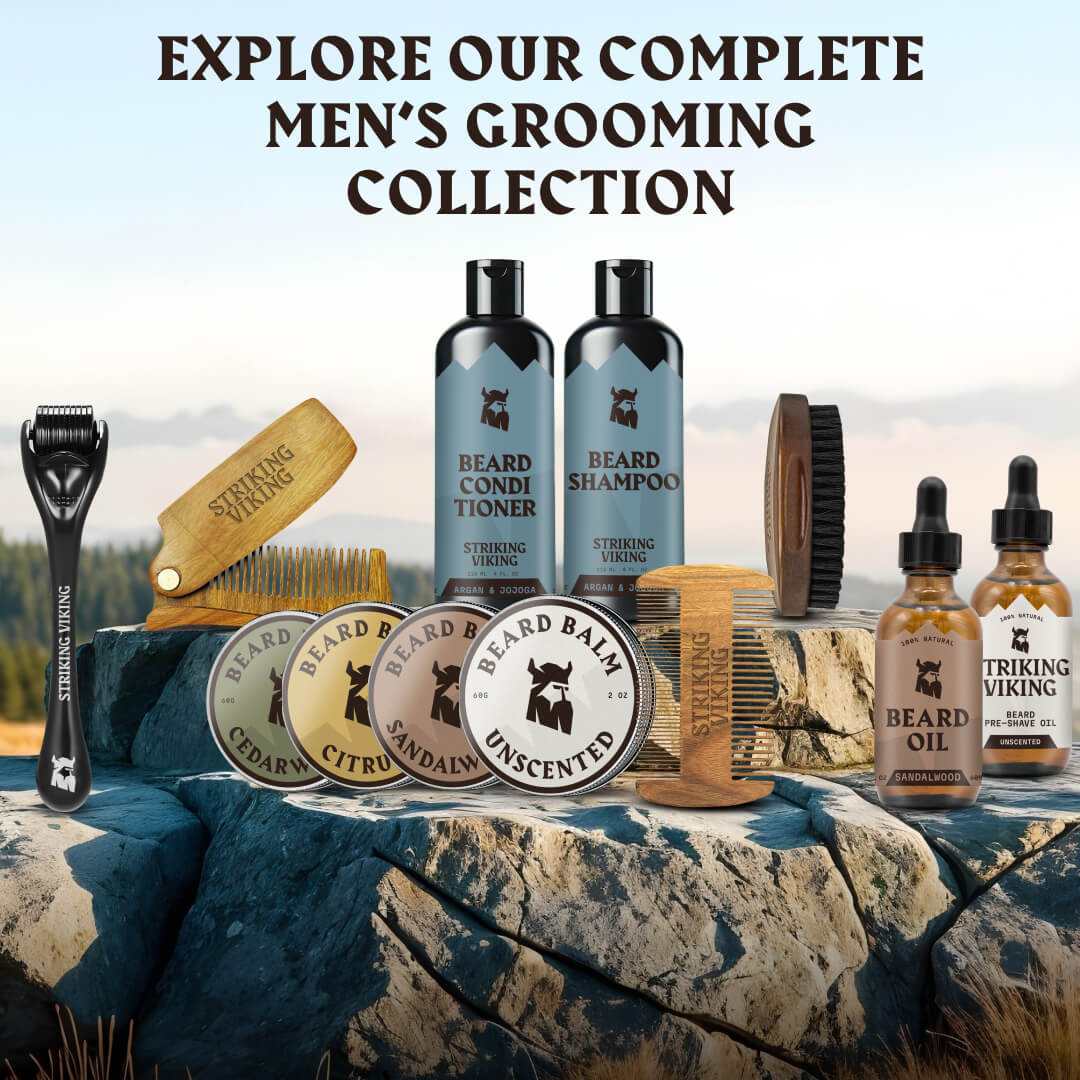 Beard Shampoo & Conditioner Cologne - Argan & Jojoba Oil