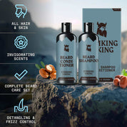 Beard Shampoo & Conditioner Cologne - Argan & Jojoba Oil