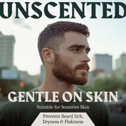 Beard Oil and Balm - Hydration & Styling Kit - Unscented