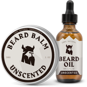 Striking Viking Unscented Beard Oil and Balm Kit – Natural Beard Grooming Set for Men
