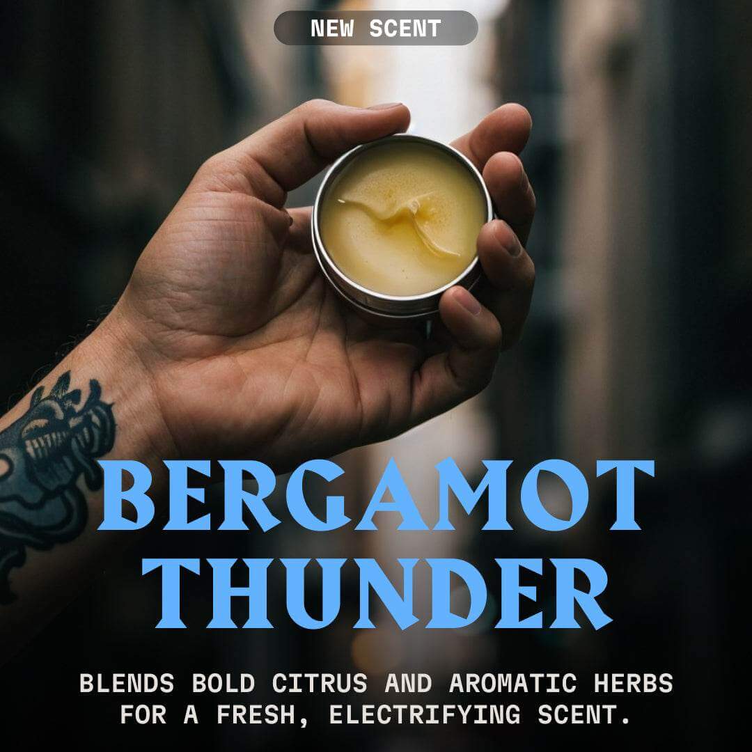 Beard Balm - Bergamot Thunder | Natural & Organic Beard Care