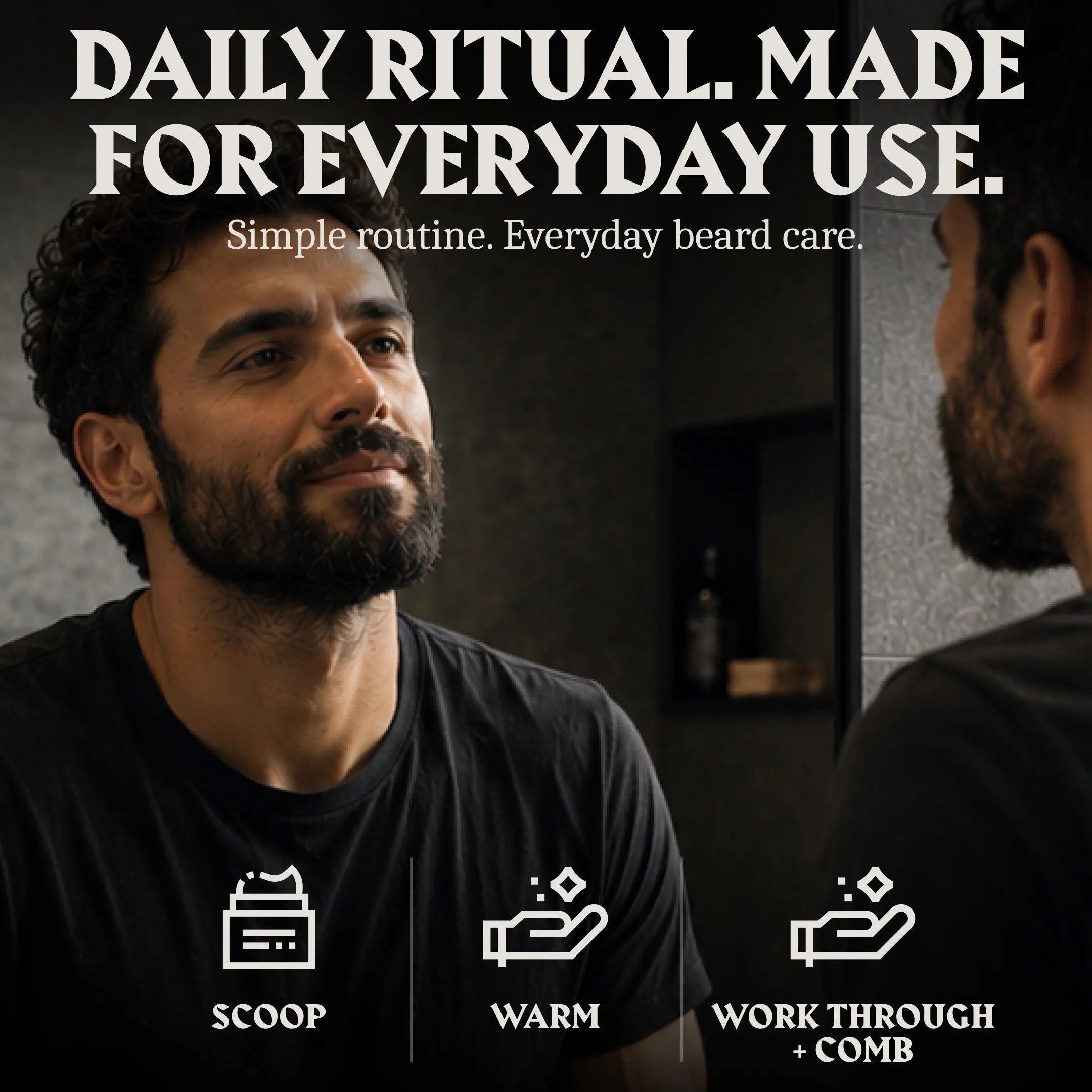 Beard Growth Balm with Biotin | Blue Ocean