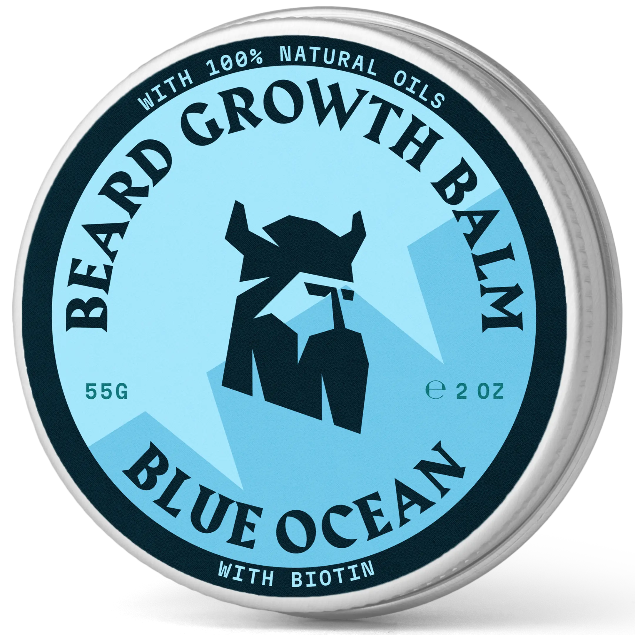 Beard Growth Balm with Biotin | Blue Ocean