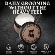 Beard Growth Butter with Biotin | Sandalwood