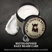 Beard Growth Butter with Biotin | Vanilla