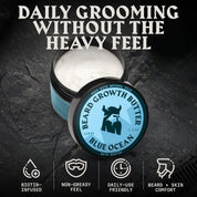 Beard Growth Butter with Biotin | Blue Ocean