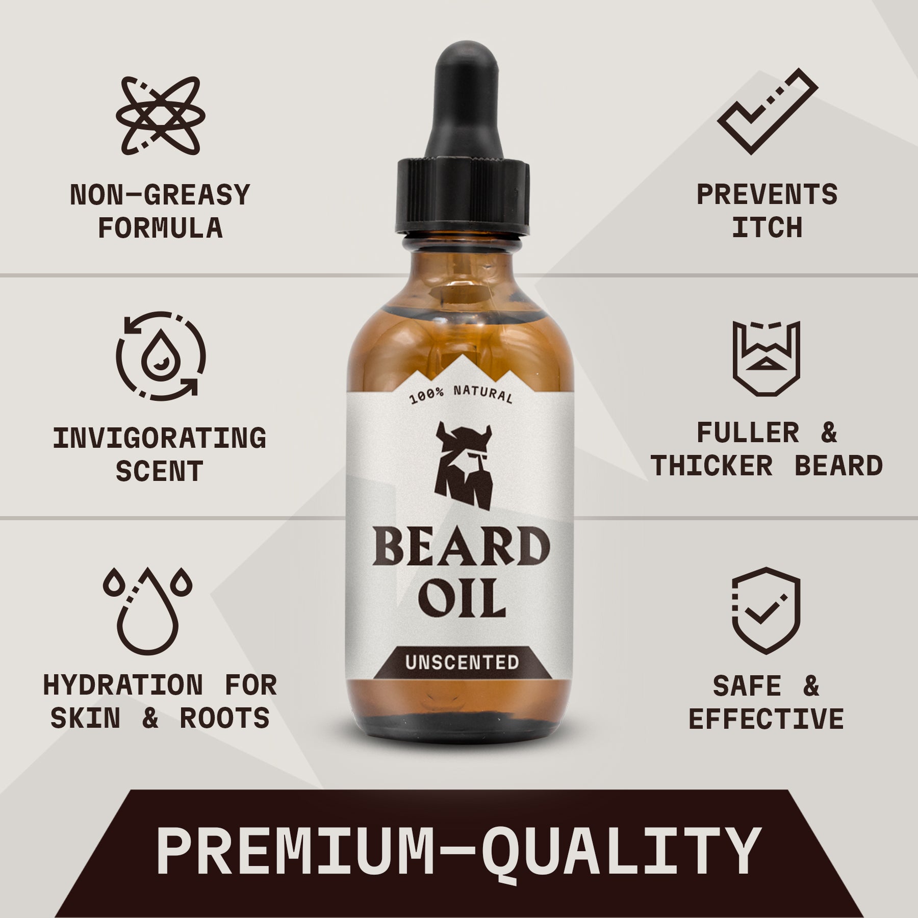 Beard Oil (Unscented)