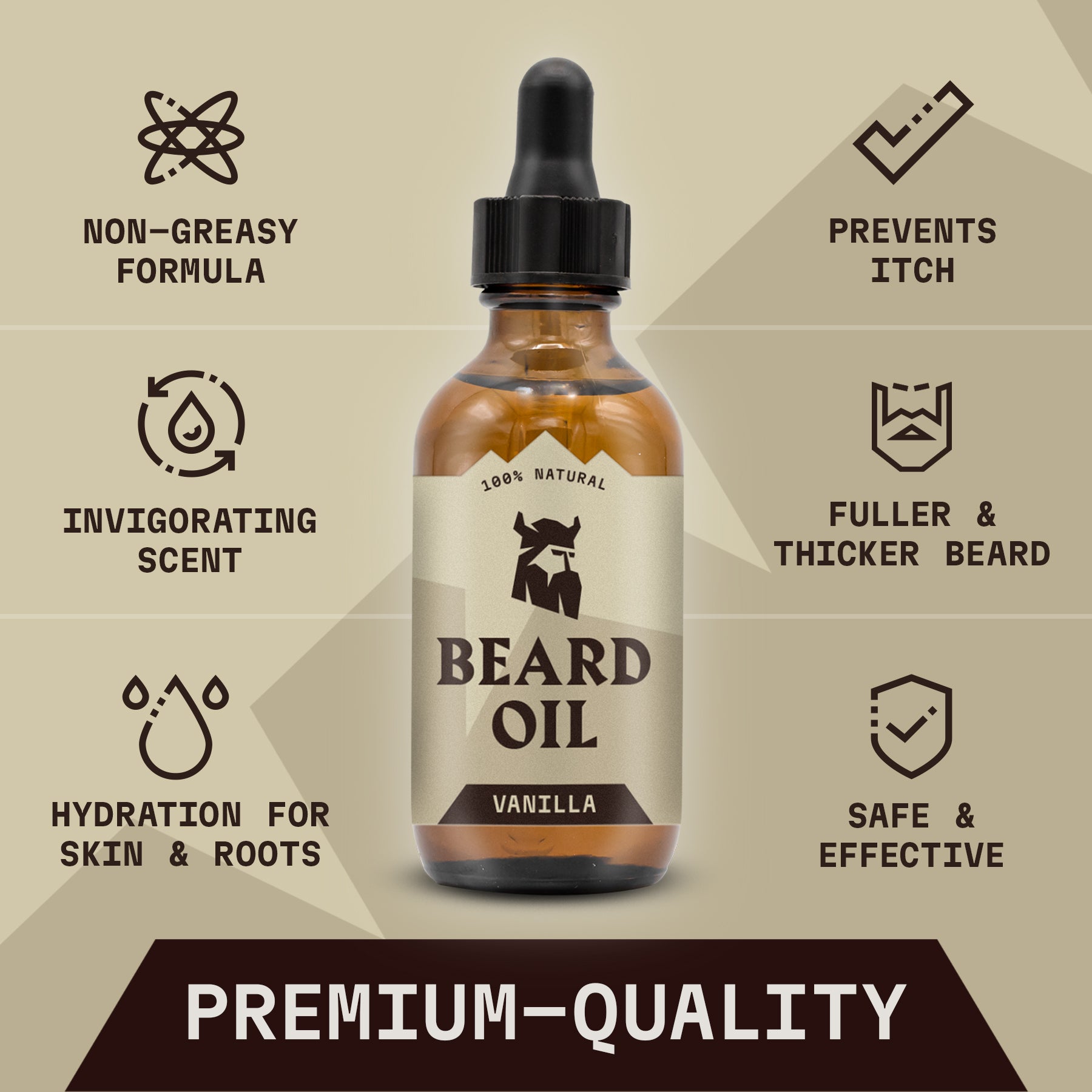 Vanilla Beard Oil 2 Pack