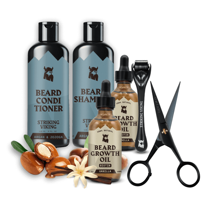 The Beard Builder Bundle – Growth, Groom & Go