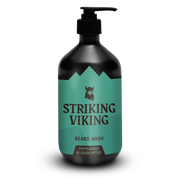 Beard Shampoo with peppermint and eucalyptus by Striking Viking.