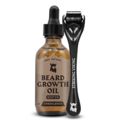 Beard Growth Kit with Sandalwood Oil and Roller for Thicker Beard
