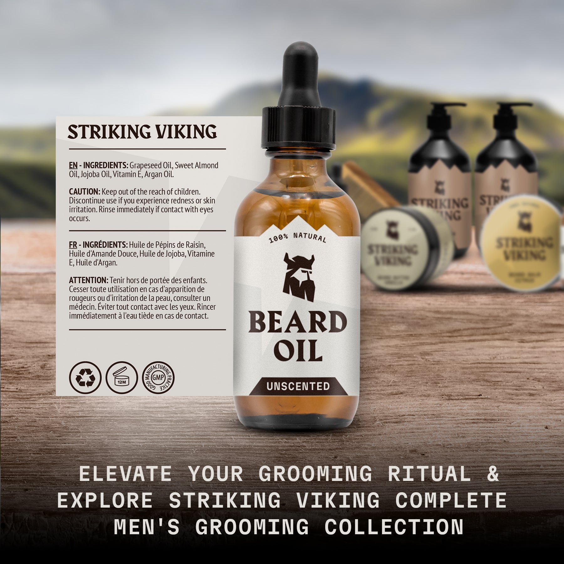 Beard Oil (Unscented)