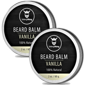 Vanilla Beard Balm 2 Pack